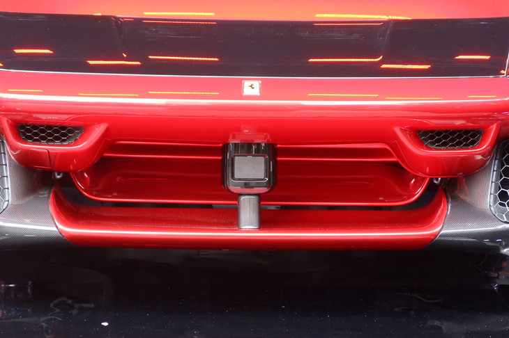 フェラーリF80（フロントのエアインテーク）