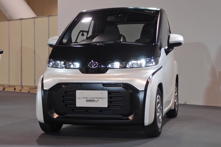 トヨタが東京モーターショー2019に出展する超小型EV。