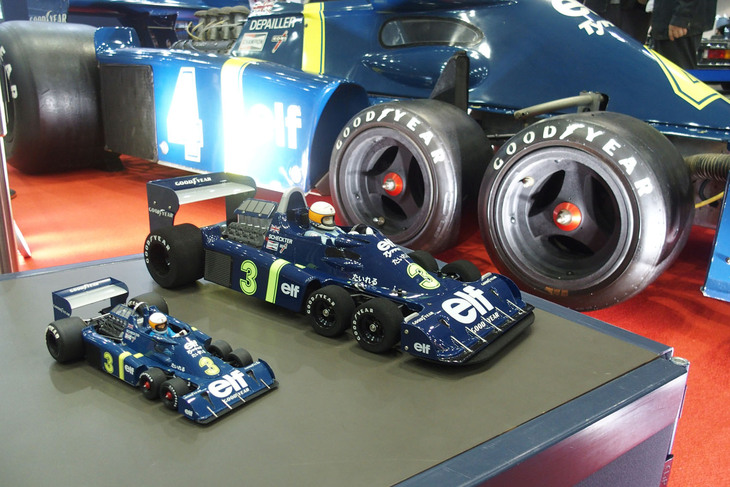 「オートモビル カウンシル2025」のタミヤブースの様子。