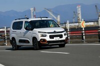 WLTCモードの燃費値は18.1km/リッター。ボディーは大きく重いが、「ベルランゴ」シリーズ全体で同じ数値を実現している。