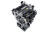 純ガソリン車に搭載される1.5リッター直3エンジン。ダイレクトシフトCVTとの組み合わせで、力強くダイレクトな走りと優れた燃費性能の両立を図った。