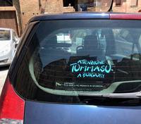 写真3：「気をつけろ、トマーゾ乗車中!!!」