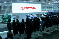 トヨタのテーマは「Harmonious Drive 人と、地球と走る、あたらしい明日へ」【会場リポート】