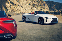 「レクサスLC」のオープントップバージョン「LC500コンバーチブル」登場　台数60台限定の特別仕様車も設定