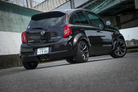 オーテックジャバンの創立30周年を記念した限定モデル「マーチ ボレロA30」。30台という販売台数に対し、約20倍もの応募が殺到したという。