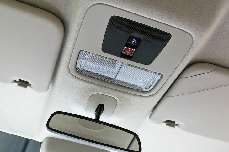 ホンダN-BOX（オーバーヘッドコンソール）