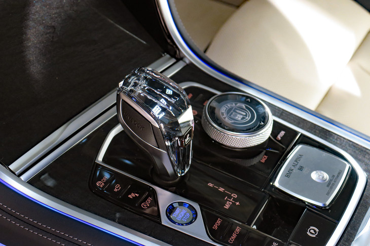 BMWアルピナB8グランクーペ（センターコンソール）