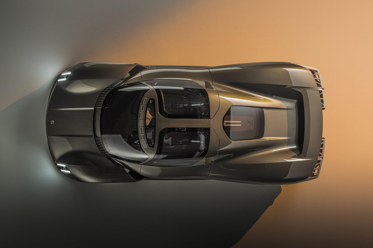 ポルシェ・ミッションX（真上）