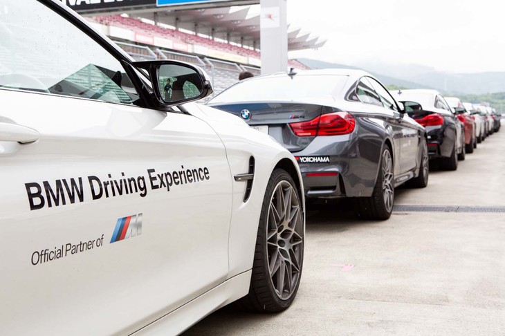 試乗プログラムには40台以上の「Mモデル」が用意されていた。これらの車両は試乗のほか、プロドライバーが運転する「BMW M TAXI DRIVE.」にも使用。Mモデルの高いポテンシャルを多面的に体感できるようになっていた。