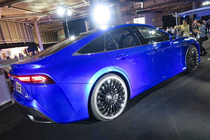 コンセプトカーを見る限り、次期型「トヨタ・ミライ」は現行モデルよりぐっとスタイリッシュになりそうだ。