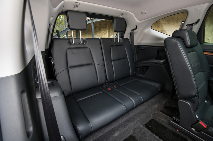 3列シート車の設定は当初の計画にはなかったもの。ホンダ得意の省スペース設計により、確定していたボディーデザインに手を加えることなく、3列7人乗りのシートレイアウトを実現した。