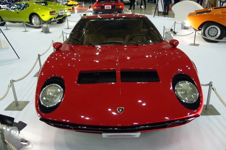 ランボルギーニ・ミウラP400（1968年）／主催者展示コーナー