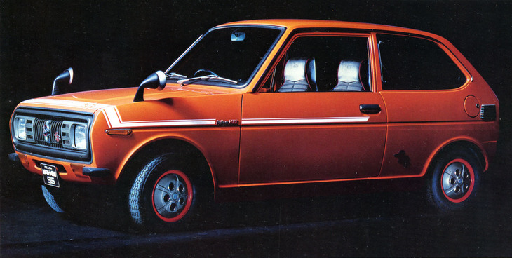 1971年3月にマイナーチェンジを受けた「フェローMAX SS」。ストライプ、ホイールキャップなど、より派手なデザインとなった。