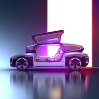 フォルクスワーゲン グループが2022年9月に発表したデザインスタディー「GEN.TRAVEL」。レベル5の自動運転が可能なEVで、自在にカスタマイズ可能なキャビンがエキサイティングな移動を実現するという。