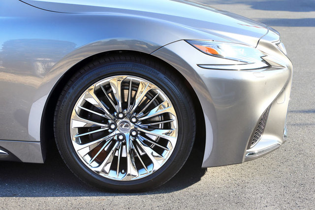 レクサスLS500h 純正245/50RF19夏タイヤアルミ4本セット LEXUS 