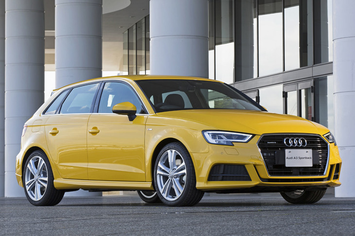 「アウディA3スポーツバック1.4 TFSI」の高年式中古車も200万円台の前半から狙える。