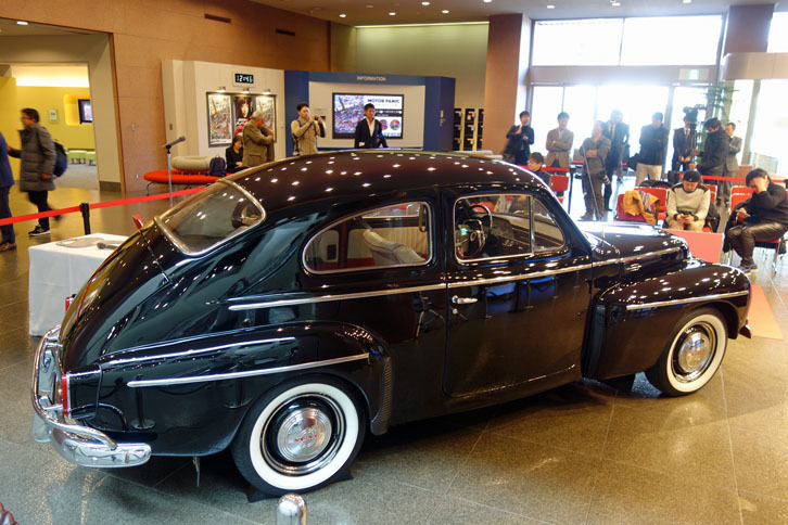 スウェーデンのボルボミュージアムに収蔵されていたこの「PV544」は、かつては試乗車として使用されており、一般道を走ることもできたという。