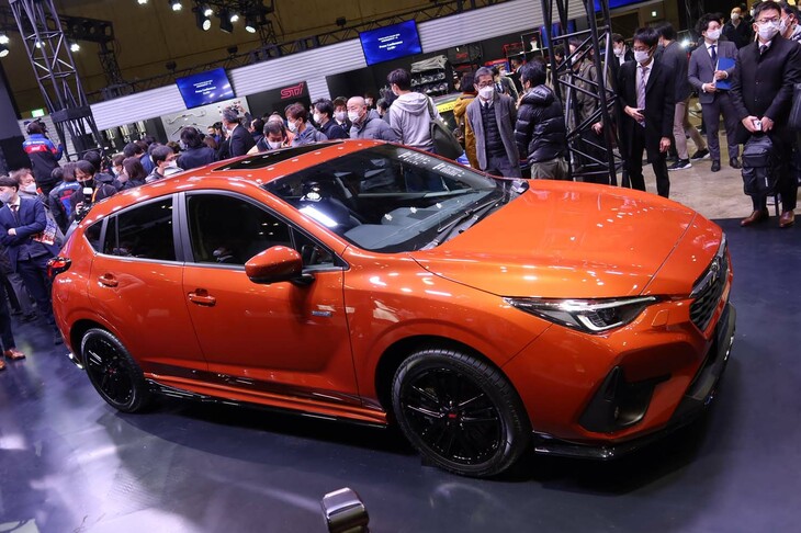 スバル・インプレッサ プロトタイプ STIパーツ装着車