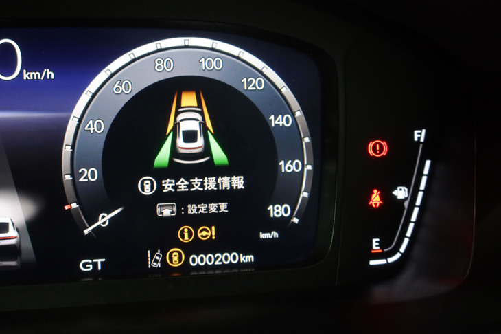 ホンダ・プレリュード（スピードメーター）