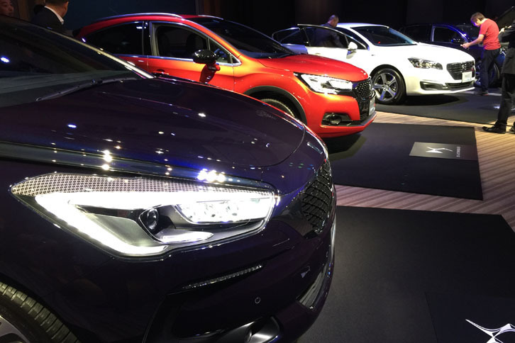 PSAグループ「BLUE HDi Conference in Tokyo」の会場の様子。