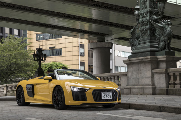 アウディR8スパイダーV10 5.2 FSIクワトロ