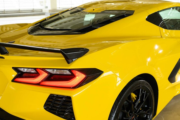 シボレー・コルベット イエロージャケットエディション（写真：ゼネラルモーターズ・ジャパン）