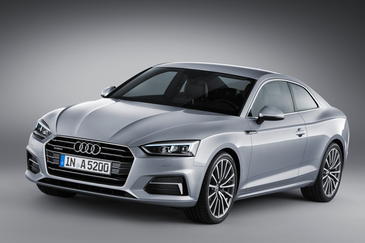 日本での発表、発売のニュースに加え、今月は海外の最新ニュースも注目を集めました。こちらはドイツ本国で2016年秋に発売される予定の、新型「アウディA5クーペ」。
