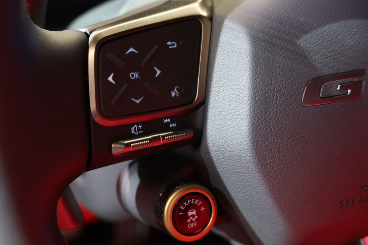 トヨタGR GT（ステアリングスイッチ）