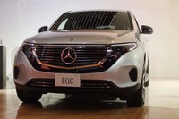 ボディーサイズは「EQC400 4MATIC」で全長×全幅×全高＝4761×1884×1623mm。車重は2495kgと公表される（いずれも海外仕様車の参考値）。