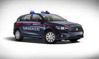 2017年にイタリア軍警察に納入された「フィアット・ティーポ5ドア」。