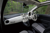 フィアット500Cツインエア ラウンジ（FF/5AT）【試乗記】の画像