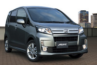 「ムーヴカスタムRS」のフロントマスク。チーフエンジニアの中島雅之氏は、カスタムのデザインにあたり、デザイナーに「『どや顔』を作ってくれ」とオーダーしたとか。