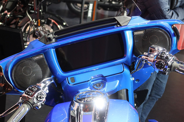 ハーレーダビッドソン2026年モデル発表会の会場から 内装・外装など59