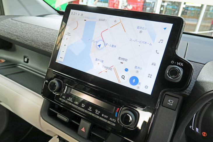 トヨタ・シエンタ ハイブリッドZ E-Four 5人乗り（インフォテインメントシステム）