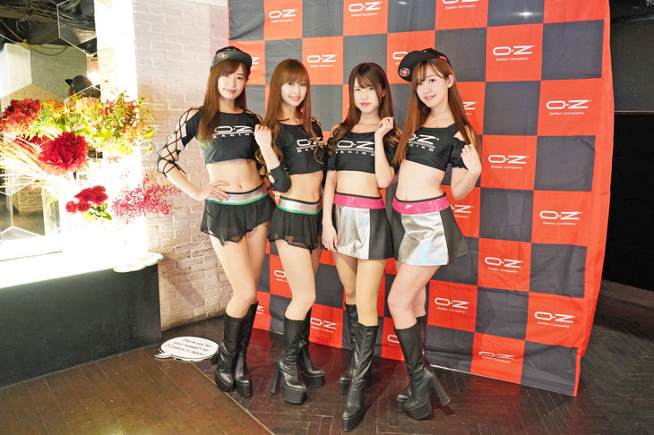 O・Zガールズの皆さん。