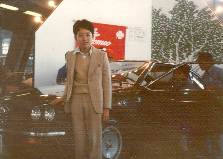 1975年に東京ショーが隔年開催になったあと、それと交互に催された「外車ショウ」にも欠かさず赴いた。これは1979年のスナップ。