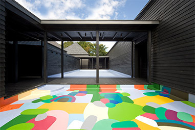 展示作品のひとつ。フェデリコ・エレーロの「Landscape」（2008年）。