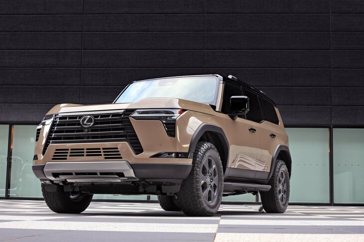 2024年の日本導入がアナウンスされている「レクサスGX」。2002年のデビュー以来、これまでに世界約30の国と地域で累計約54万台が販売されてきた（2023年3月末時点）。