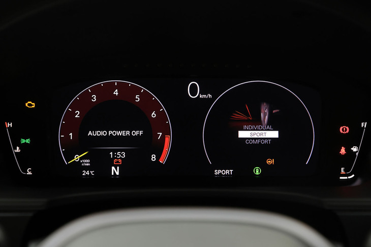 ホンダ・シビック タイプR（液晶メーター）