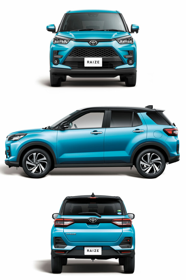 ボディーサイズは全長×全幅×全高＝3995×1695×1620mmと、5ナンバー枠に収まることはもちろん、全長が4mを切るというコンパクトさ。いっぽう車内はギリギリまで空間の確保が追求されている。厳しい条件のなかでも、ちゃんと“SUVらしく見える”造形を実現したデザイナーの力量に、感服である。