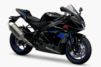 「GSX‐R1000R ABS」。ボディーカラーは「グラススパークルブラック」。