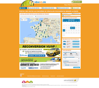 フランス郵便の払い下げ車両専門競売サイト『ヴェイヴォー』。