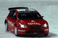 これがシトロエンの次期ラリーマシンだ！「C4 WRC」をロウブが先行デモ走行の画像