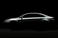 今回新たに公開された、新型「レガシィ」のイメージ画像。
    