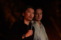 今回、料理に合う器を焼き物作家とともにプロデュースした丸若裕俊氏。日本の伝統工芸に新たな価値を加えて世に送り出す手腕を買われ、今回クリエイティブプロデューサーとしてイベントを取りまとめた。