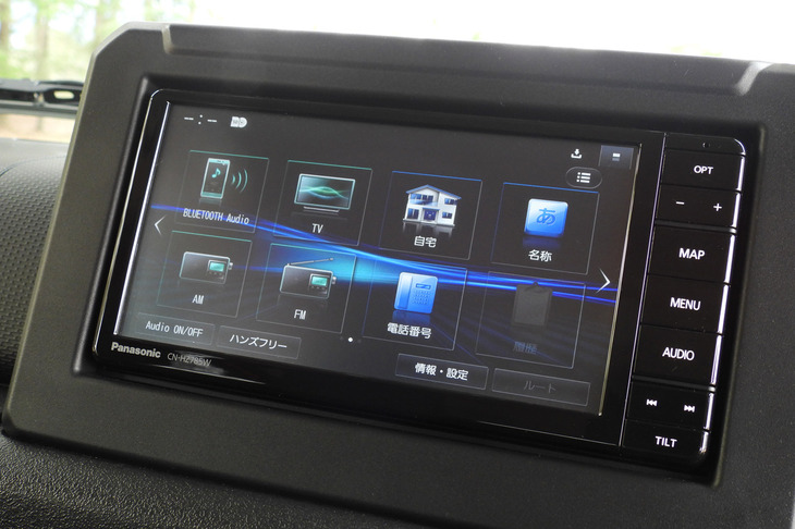 スズキ・ジムニー ノマド（純正ナビゲーションシステム）