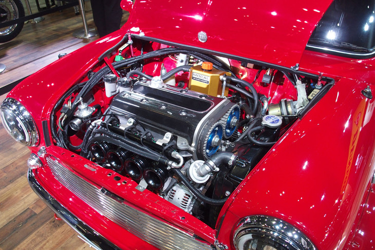 1993年の「ローバー・ミニクーパー1.3」。