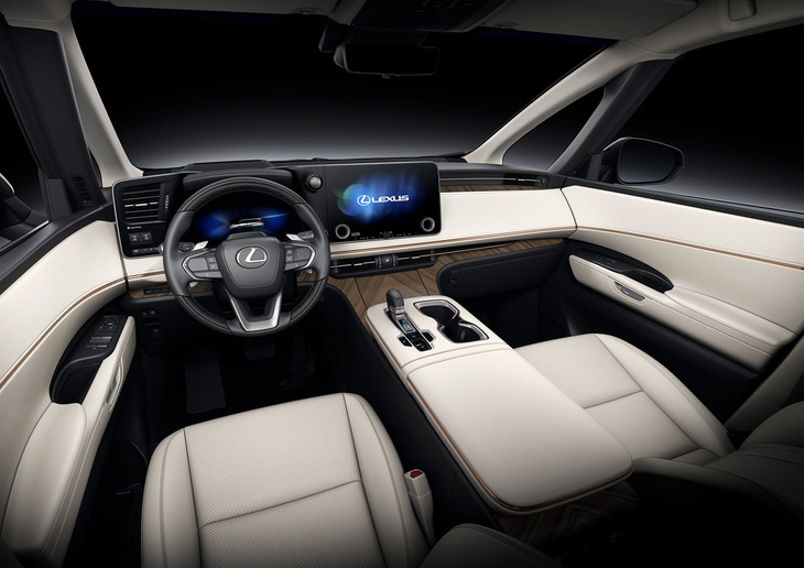 レクサスLM（インストゥルメントパネルまわり）