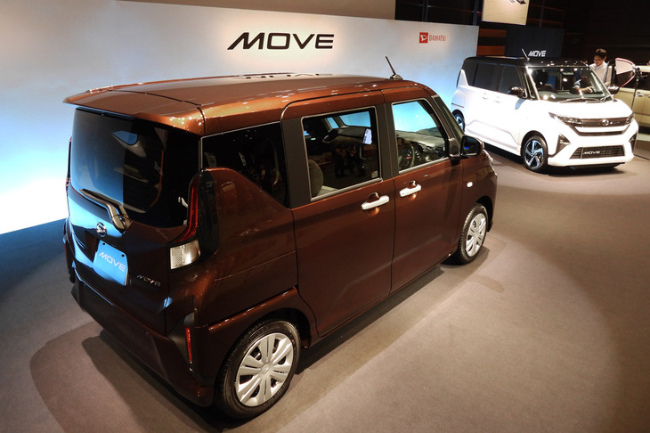 ダイハツ・ムーヴX（エクステリア）