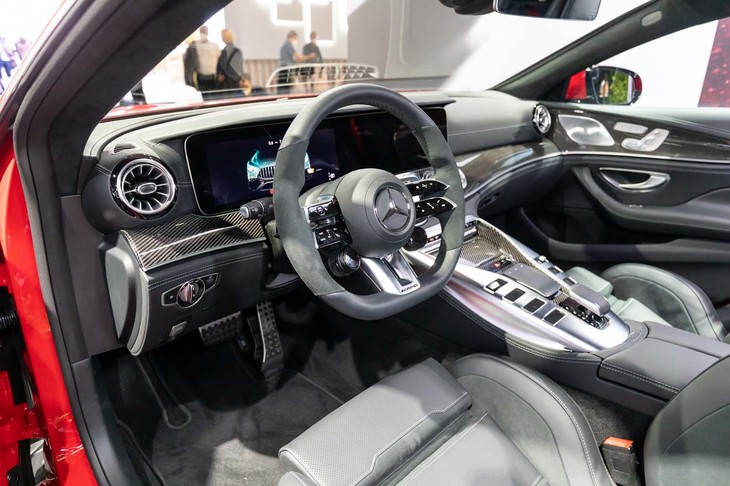 メルセデスAMG GT63 S Eパフォーマンス（コックピット周辺部）